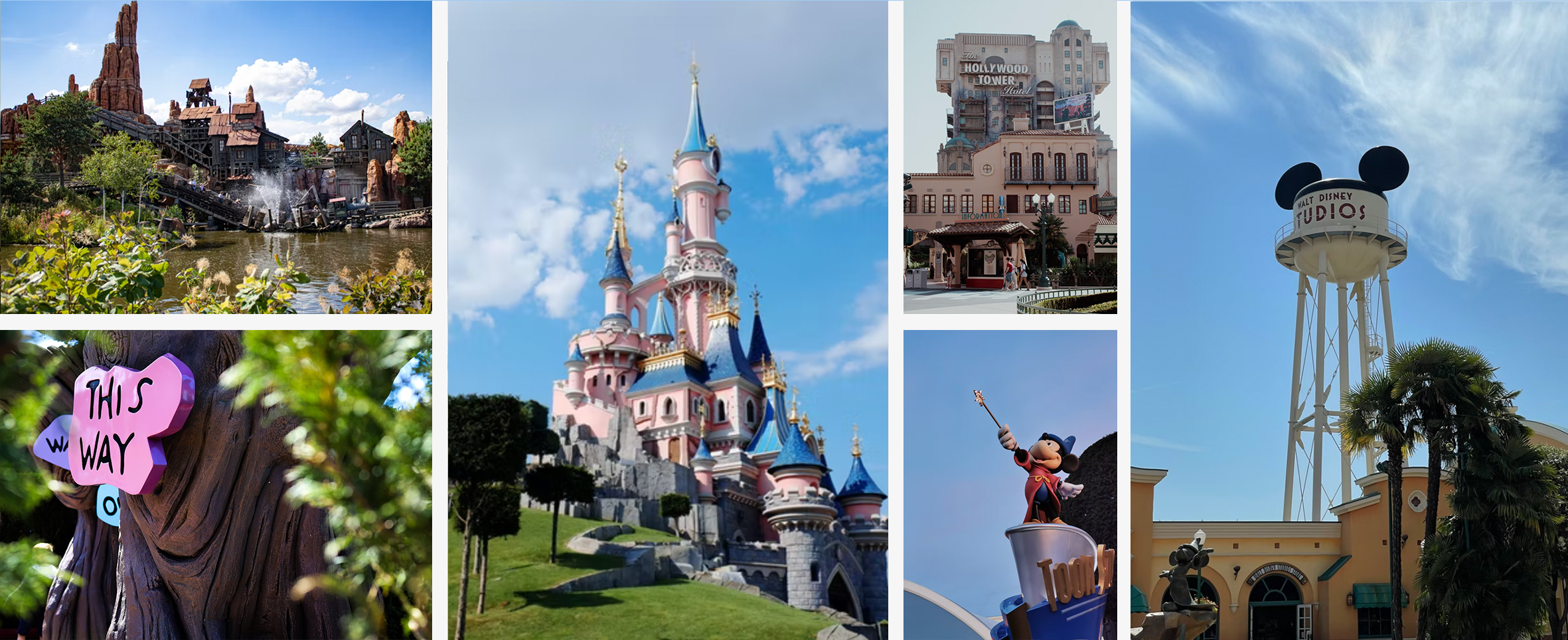 Imágenes del parque Disneyland París.