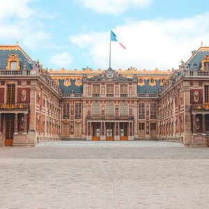 Entrada del palacio de Versalles.