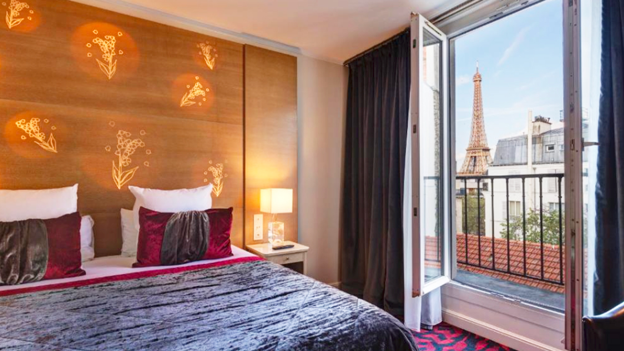 Vista de la Conciergerie de París en noviembre.
