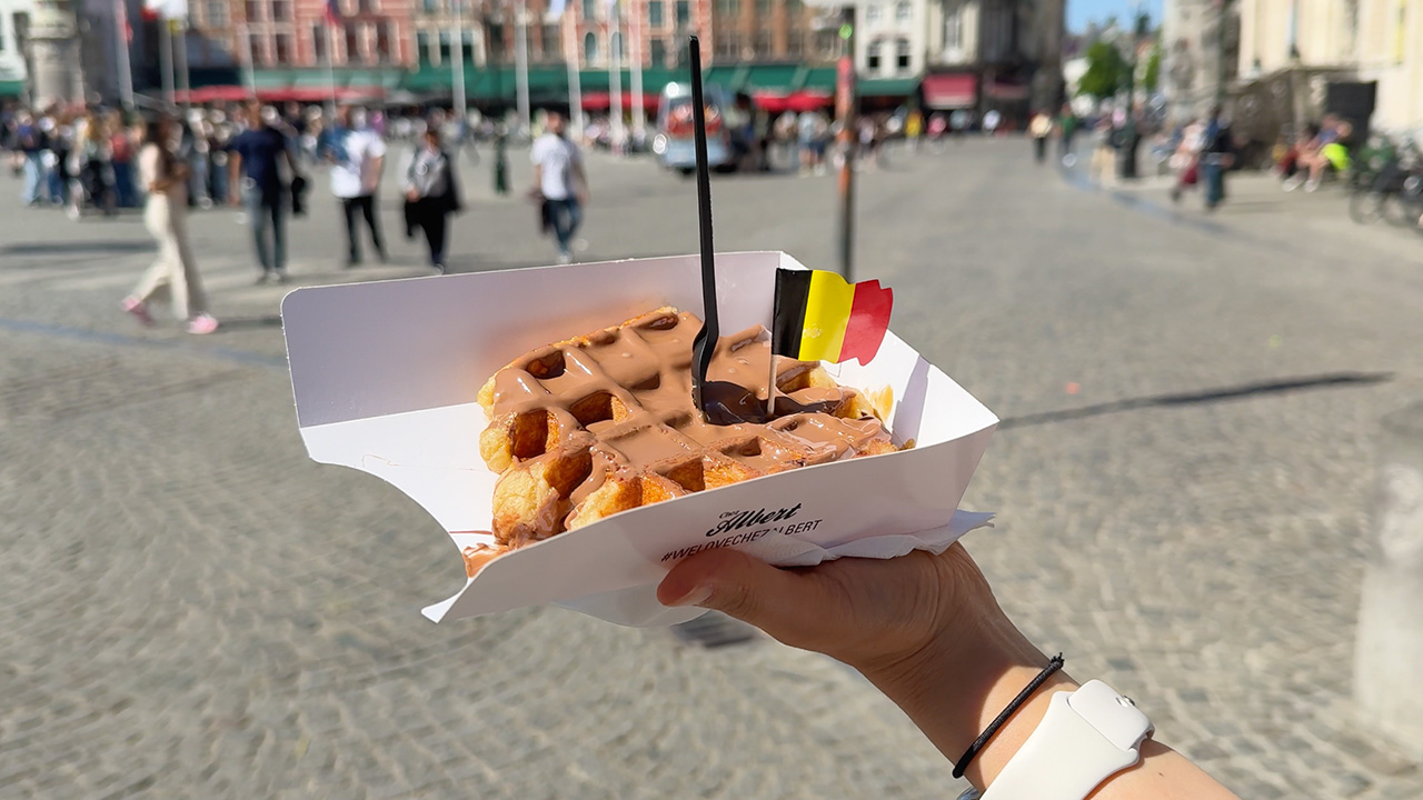 wafle-brujas Wafle en Brujas.
