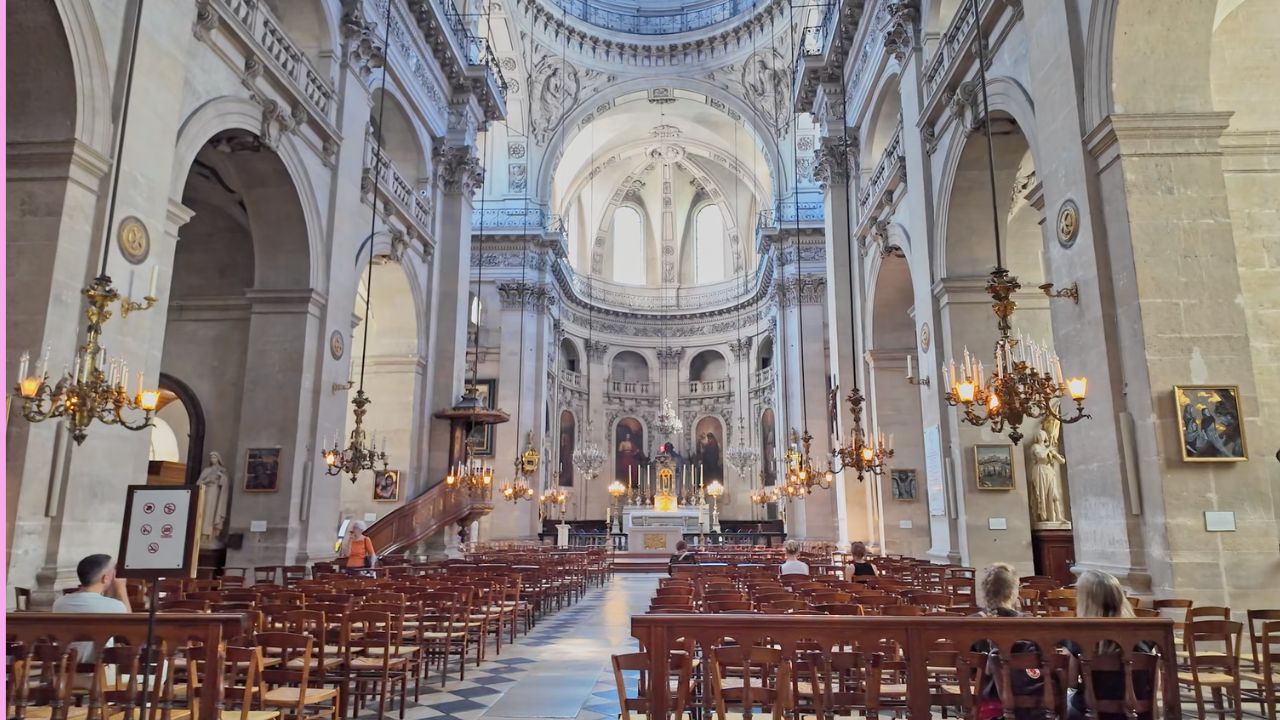 Iglesia de Saint Paul Saint Louis en París. 